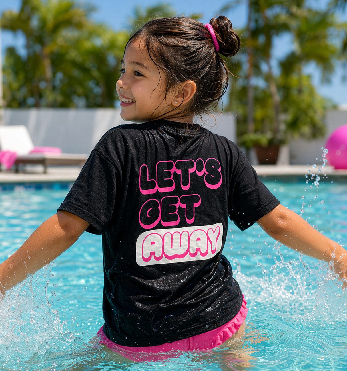 Polera "Let´s get away"
