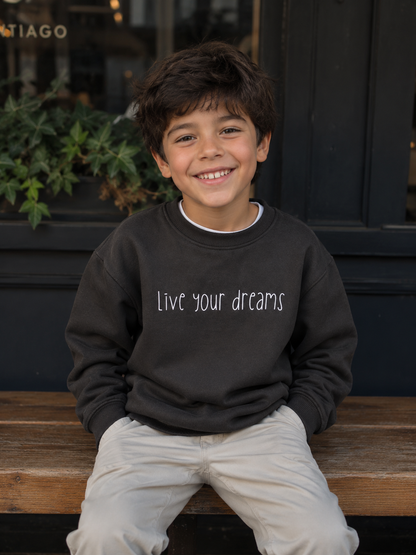 Polerón "Live Your Dreams" – Inspiración & Estilo