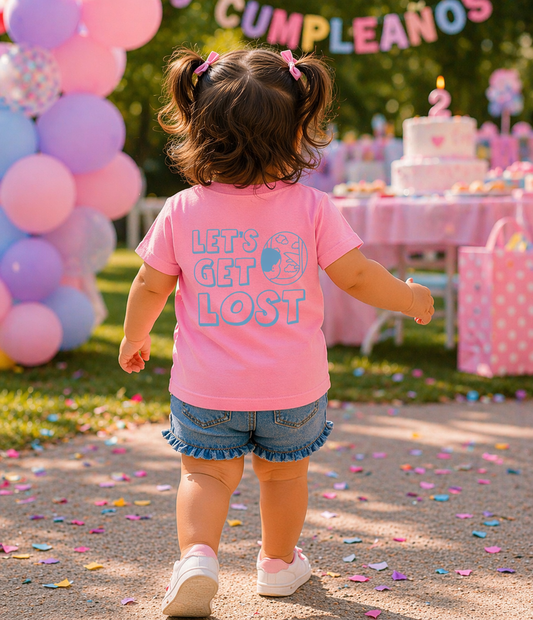 Polera "Let's Get Lost" – Edición Wanderlust