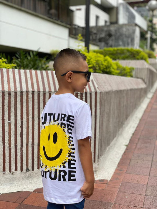 Polera "Future Smiley"