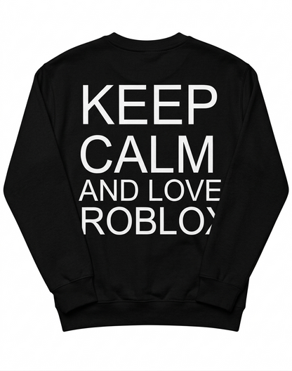 Polerón "Keep Calm and Love Roblox" – Edición Gamer